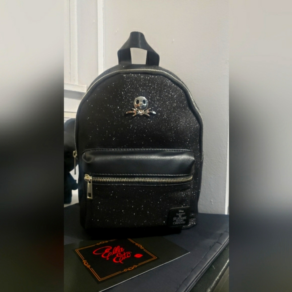 New Disney Tim Burton's The Nightmare before Christmas Mini Backpack Bioworld